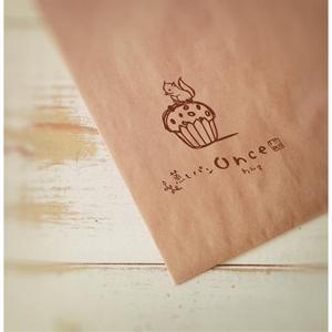 sai ()さんの蒸しパン専門店 「Once」 の ロゴへの提案