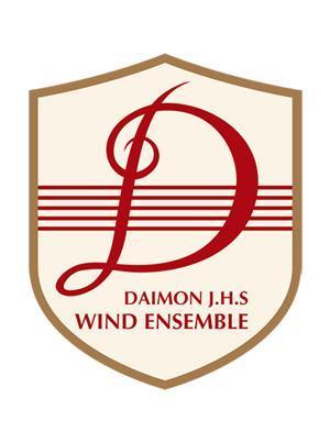 aishiroさんの「DAIMON J.H.S. Wind Ensemble」のロゴ作成への提案