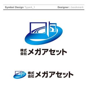 bookmarkさんのWEBサイト制作・運営会社の会社ロゴマークの制作依頼です。への提案