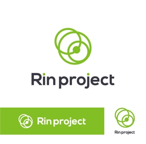 Not Found (m-space)さんのフィットネス業界新規設立会社「Rin project」のロゴへの提案