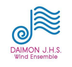 shin (shin)さんの「DAIMON J.H.S. Wind Ensemble」のロゴ作成への提案