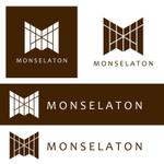 現在多忙の為ネットは休業中です (dpvqb)さんのホテル monselaton のロゴへの提案