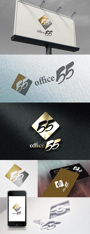 k_31 (katsu31)さんの焼肉弁当販売店の法人名「株式会社office55」のロゴへの提案