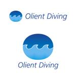 logolinkさんの「ORIENT DIVING」のロゴ作成への提案