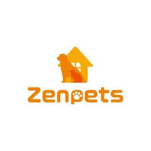 K2design (ark2)さんのペットグッズとペット用建材の専門店「Zenpets」のロゴへの提案