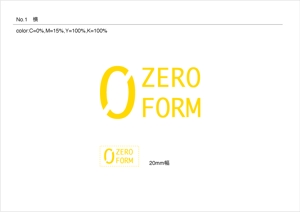 kemuoさんの「ゼロホルム　　　ＺＥＲＯＦＯＲＭ」のロゴ作成への提案