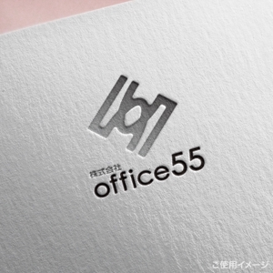 shirokuma_design (itohsyoukai)さんの焼肉弁当販売店の法人名「株式会社office55」のロゴへの提案