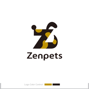 ＊ sa_akutsu ＊ (sa_akutsu)さんのペットグッズとペット用建材の専門店「Zenpets」のロゴへの提案