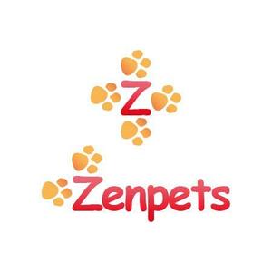 さんのペットグッズとペット用建材の専門店「Zenpets」のロゴへの提案