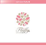 FISHERMAN (FISHERMAN)さんのプライベートネイルサロン 「nail room Fluffy」のロゴへの提案