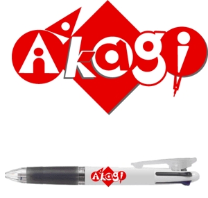 J&C (jandc_takano)さんの文具メーカー「赤城株式会社」のロゴへの提案