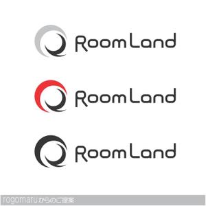 ロゴ研究所 (rogomaru)さんの不動産会社　「ＲＯＯＭＬＡＮＤ」　のロゴ作成への提案