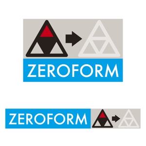 logolinkさんの「ゼロホルム　　　ＺＥＲＯＦＯＲＭ」のロゴ作成への提案