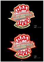 shima67 (shima67)さんの草野球チーム「LOVEMENS」のチームイラストロゴ作成の依頼ですへの提案