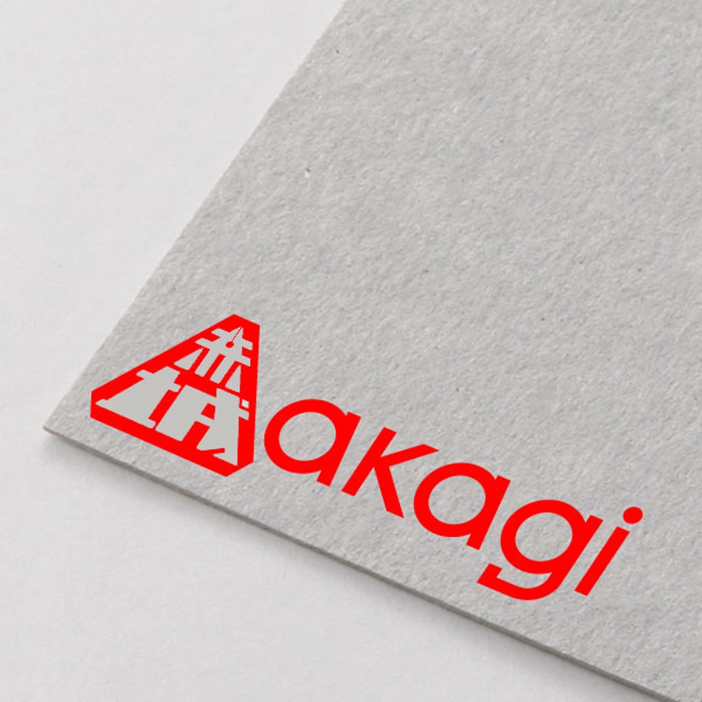 文具メーカー「赤城株式会社」のロゴ