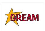 design-tさんの「gream ★」のロゴ作成への提案