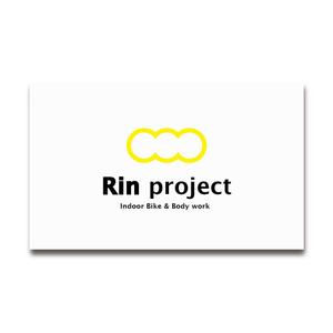 DUNF (DUNF)さんのフィットネス業界新規設立会社「Rin project」のロゴへの提案