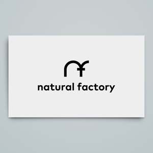 haru_Design (haru_Design)さんのインテリアショップ『natural factory』のロゴへの提案