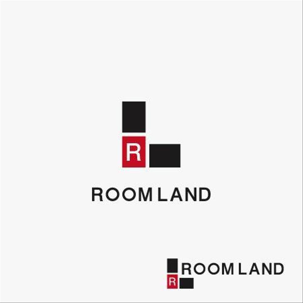 不動産会社　「ＲＯＯＭＬＡＮＤ」　のロゴ作成