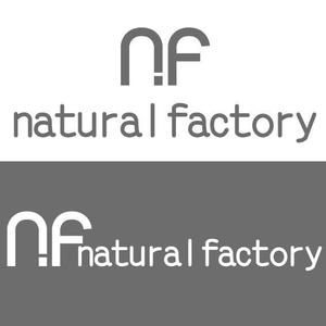 tk106 (tk106)さんのインテリアショップ『natural factory』のロゴへの提案