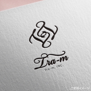 shirokuma_design (itohsyoukai)さんの会社名のtra-mを文字をいじったかっこいいおしゃれなロゴ製作とマークをお願いしますへの提案