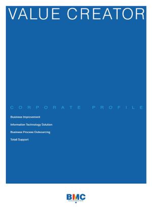 Chappy (chappy02)さんのIT企業「㈱経営管理センター」の会社パンフレットへの提案