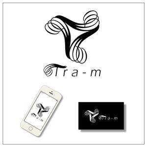 chanlanさんの会社名のtra-mを文字をいじったかっこいいおしゃれなロゴ製作とマークをお願いしますへの提案