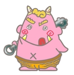 iwaiwa2さんの【当選報酬4.5万円】ピンクのオニのキャラクターデザインへの提案