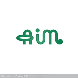 ロゴ研究所 (rogomaru)さんのAIMのロゴへの提案
