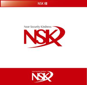 FISHERMAN (FISHERMAN)さんの警備業の「NSK」ロゴへの提案
