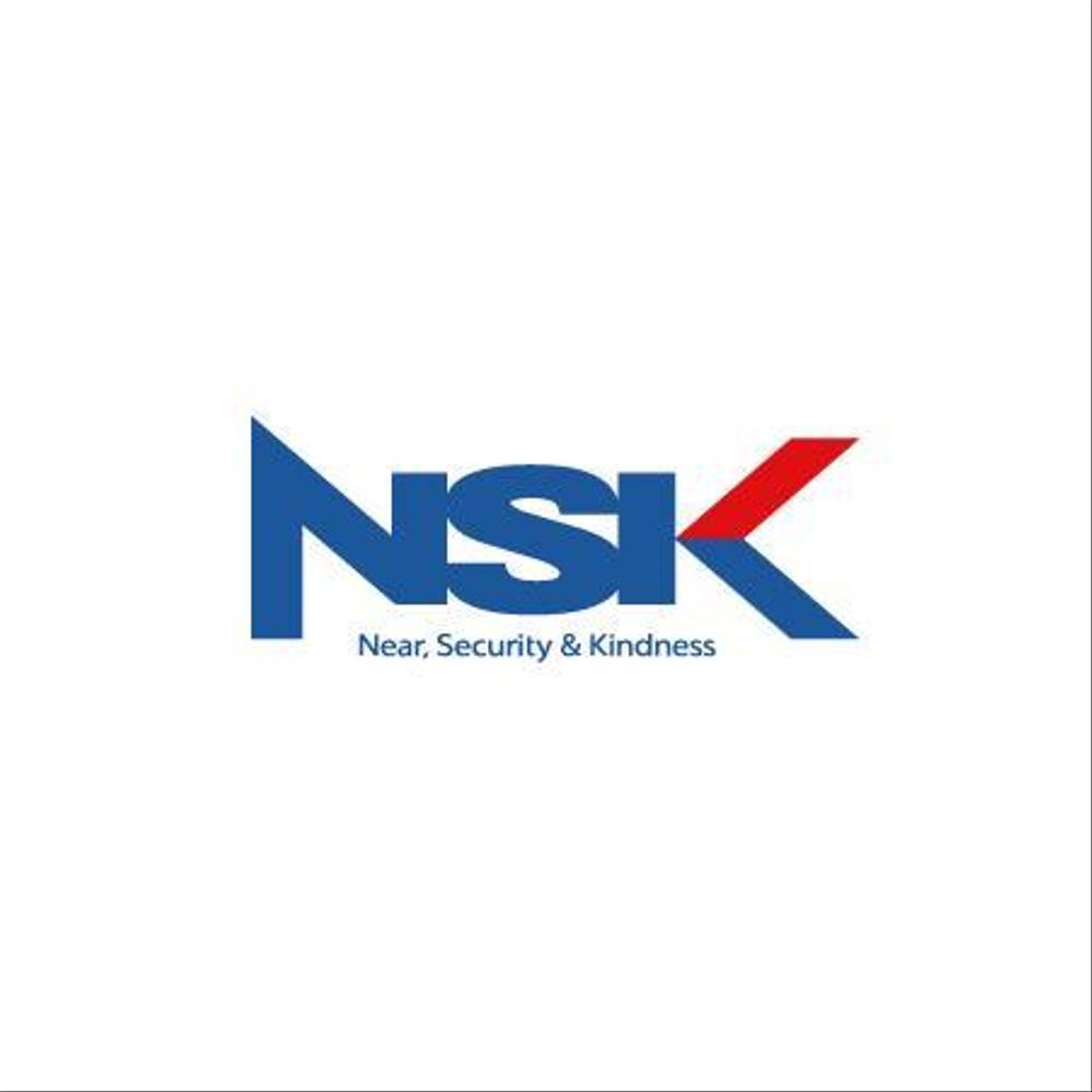 警備業の「NSK」ロゴ