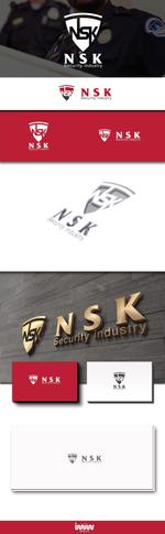 iwwDESIGN (iwwDESIGN)さんの警備業の「NSK」ロゴへの提案