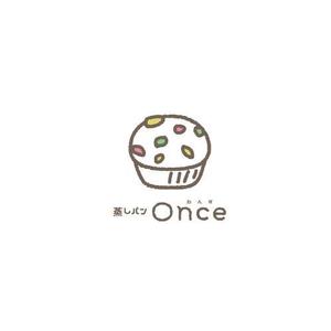 いとデザイン / ajico (ajico)さんの蒸しパン専門店 「Once」 の ロゴへの提案