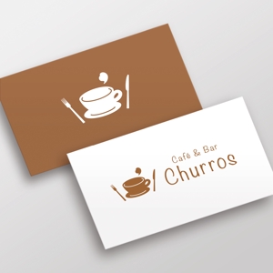 doremi (doremidesign)さんのカフェ＆バル「Churros（チュロス）」のロゴへの提案