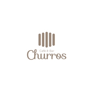 いとデザイン / ajico (ajico)さんのカフェ＆バル「Churros（チュロス）」のロゴへの提案