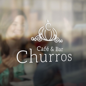 gou3 design (ysgou3)さんのカフェ＆バル「Churros（チュロス）」のロゴへの提案