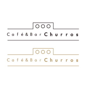 Pea's Works (peasworks)さんのカフェ＆バル「Churros（チュロス）」のロゴへの提案