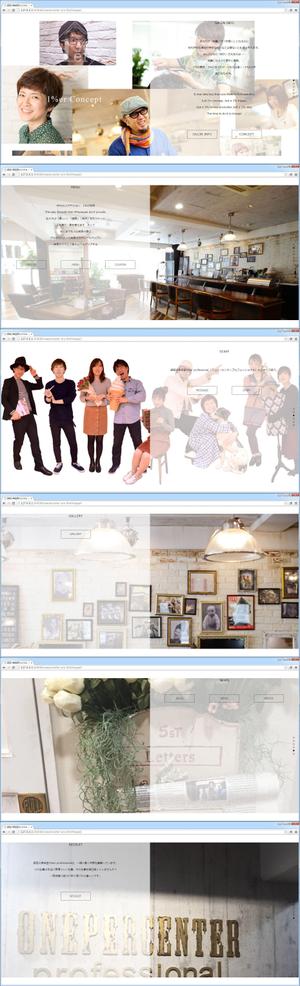 KKLQB ()さんのどなたでも歓迎！銀座のヘアサロン、WEBトップページデザイン依頼（デザインのみ、コーディング無し）への提案