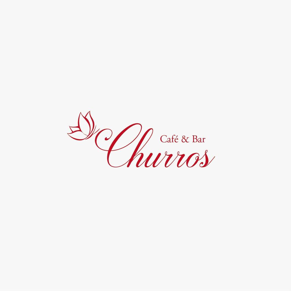 カフェ＆バル「Churros（チュロス）」のロゴ