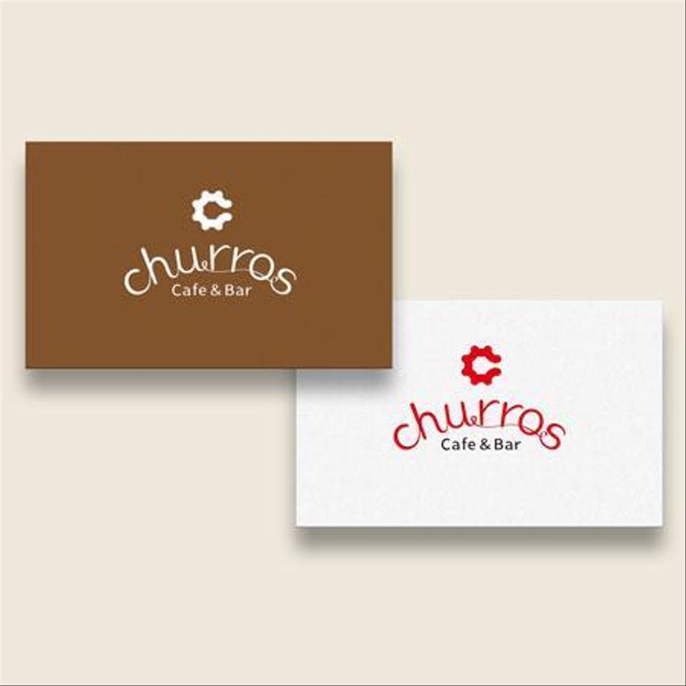 カフェ＆バル「Churros（チュロス）」のロゴ