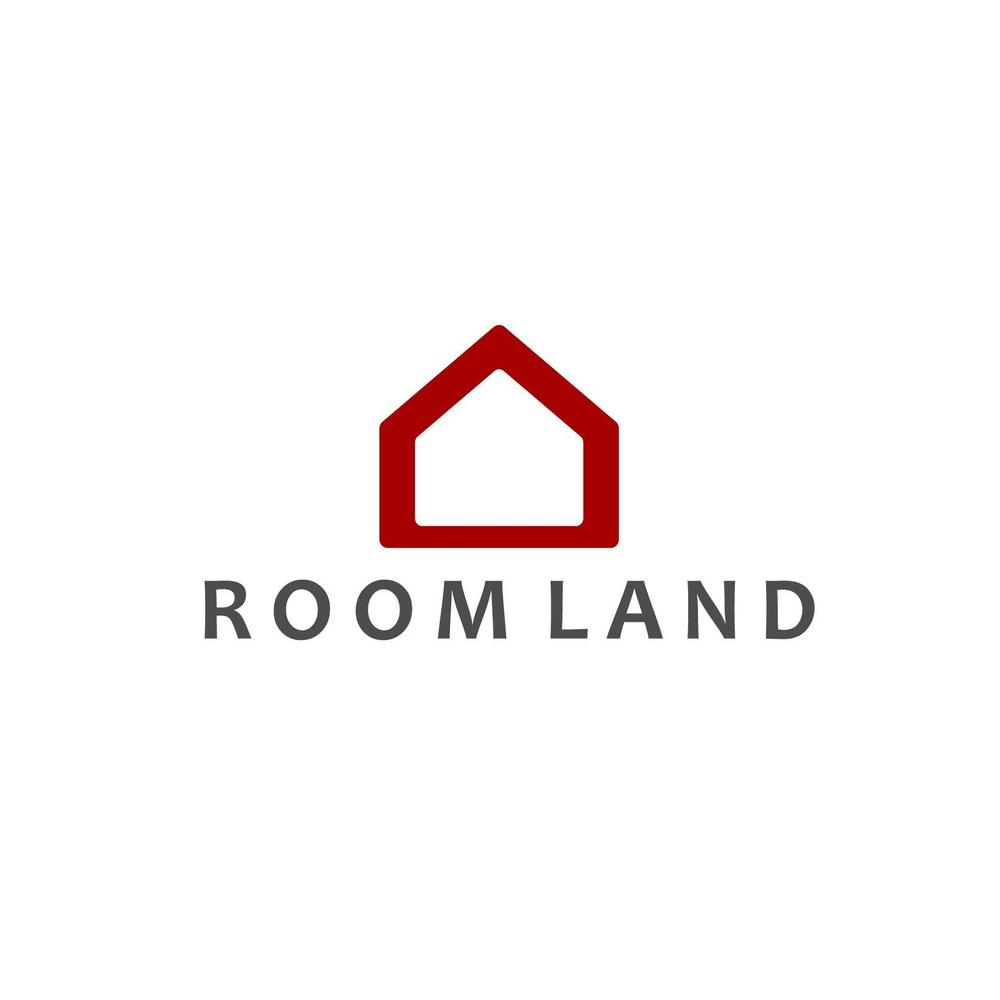 不動産会社　「ＲＯＯＭＬＡＮＤ」　のロゴ作成