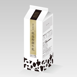 iG_works（井口） (iG_works)さんの高級感のある牛乳パックのパッケージデザインへの提案