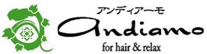 しんぺい (shinpei)さんの美容室andiamoのロゴマークへの提案