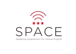 ma74756R (ma74756R)さんの中学生向け新しい英語テスト「SPACE」のロゴへの提案