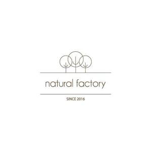 Grace (Ikumix81)さんのインテリアショップ『natural factory』のロゴへの提案