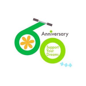 さんの「60周年記念事業」のロゴ作成への提案