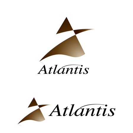 アンバー (AmberDESIGN)さんの「Atlantis」のロゴ作成への提案