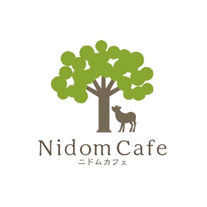 nekofuさんの春頃新規オープン予定の、アウトドア風カフェのロゴへの提案
