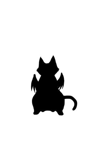 ®️ (samuraizamurai1008)さんの小悪魔+ねこの食器用イラストへの提案