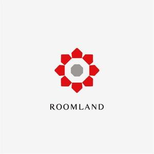 kozi design (koji-okabe)さんの不動産会社　「ＲＯＯＭＬＡＮＤ」　のロゴ作成への提案